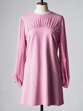 Endless Rose Mixed Media Minidress - NWT - Large